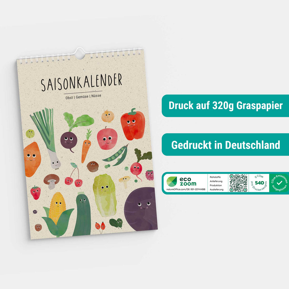 Saisonkalender Obst &amp; Gemüse