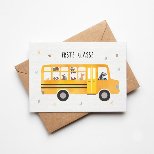 Karte - Schulbus "Erste Klasse"