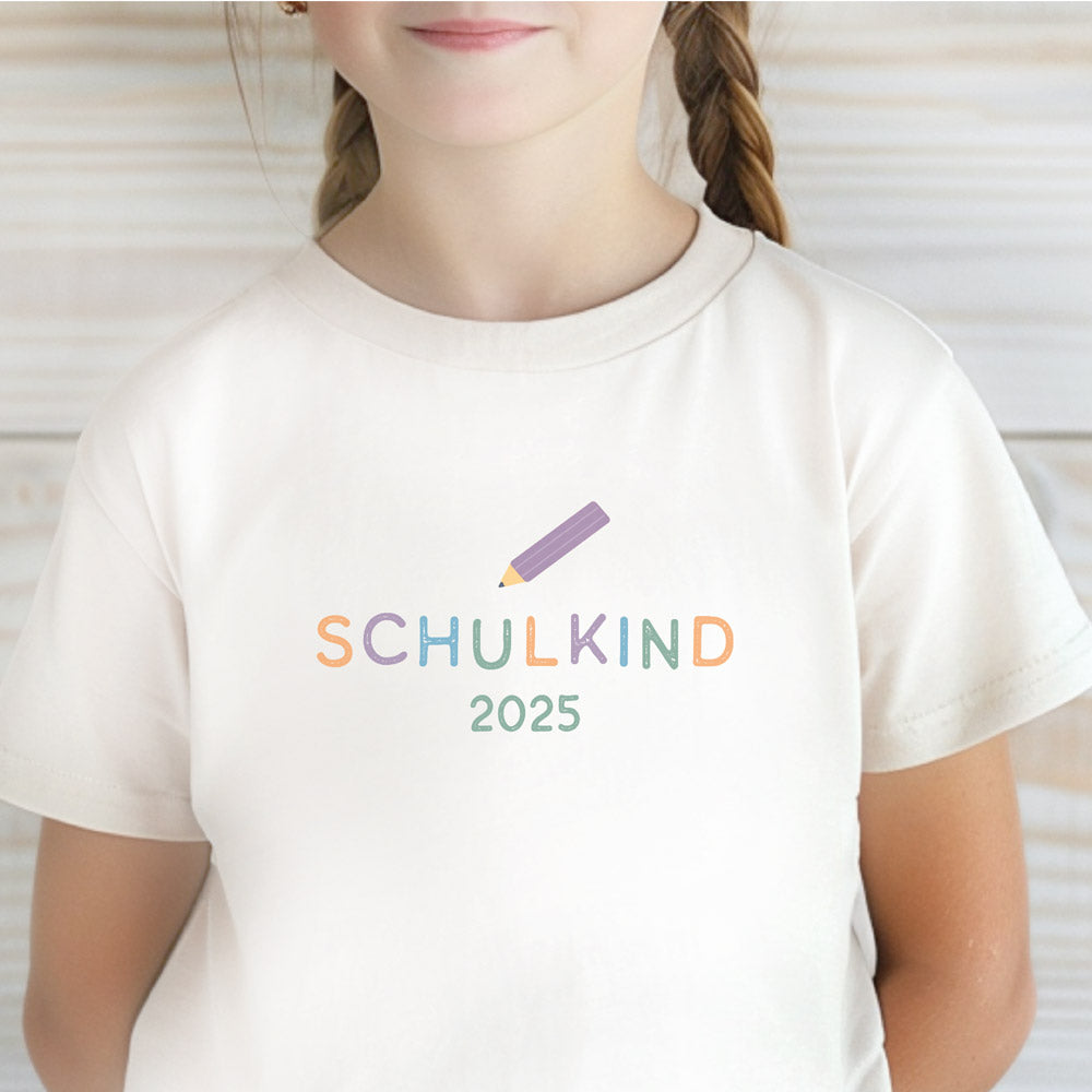 Bügelbild - Schulkind 2025